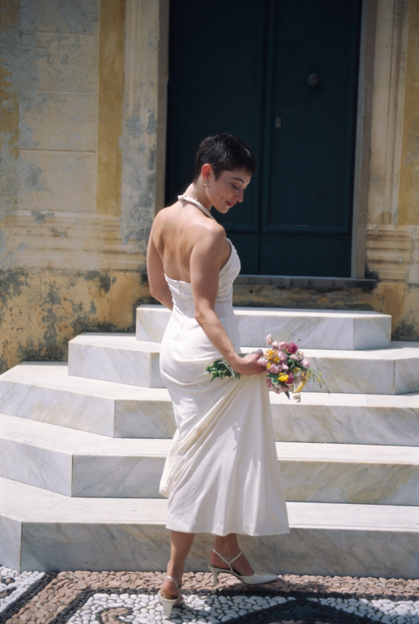 Kodak E100 slide film photographed in Liguria and scanned on a Heidelberg Tango